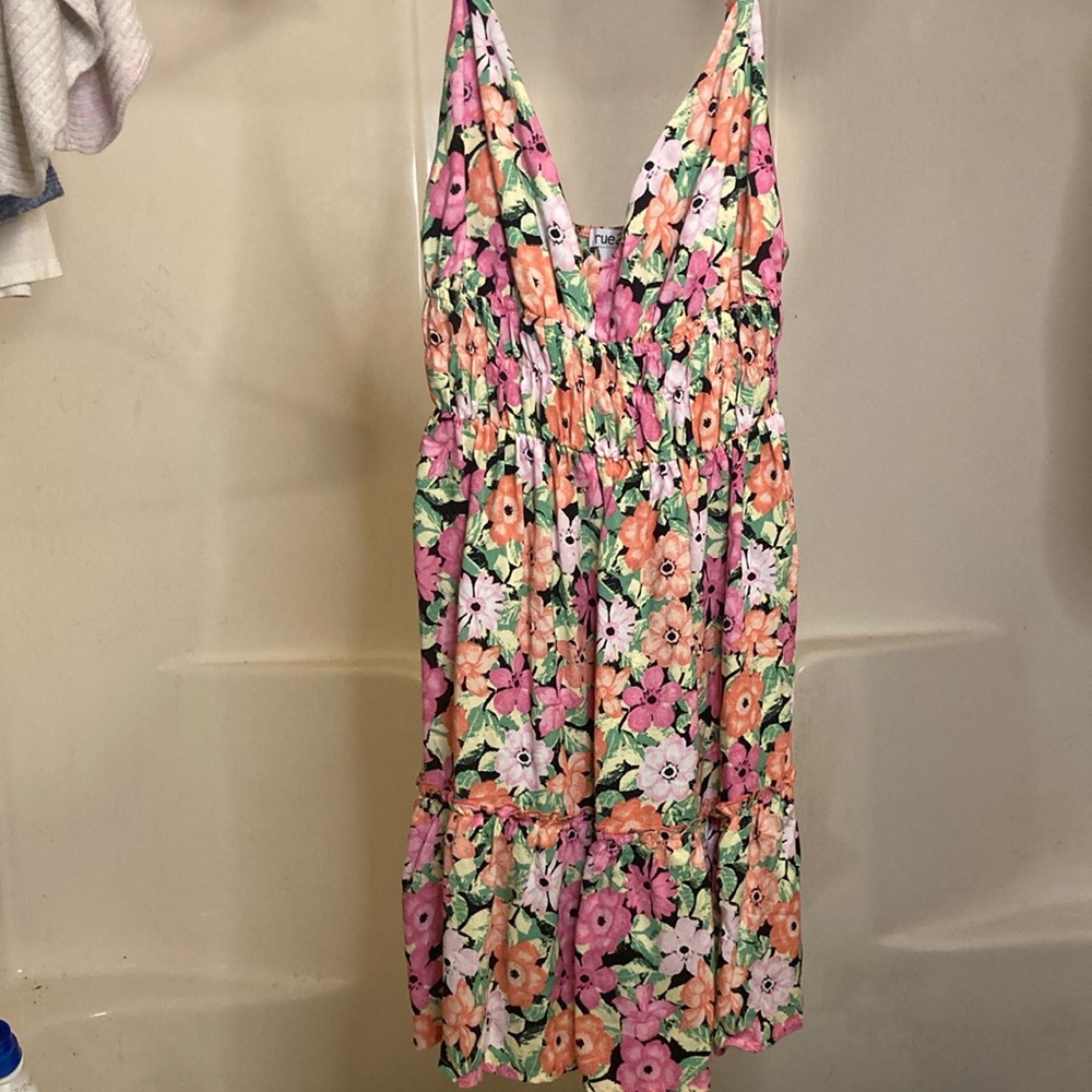 Floral babydoll sundress
